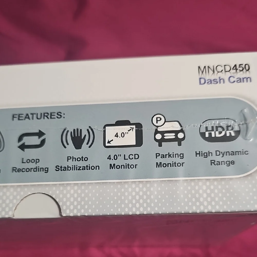 Minolta MNCDP450 Full HD Dash Cam - Gunmetal